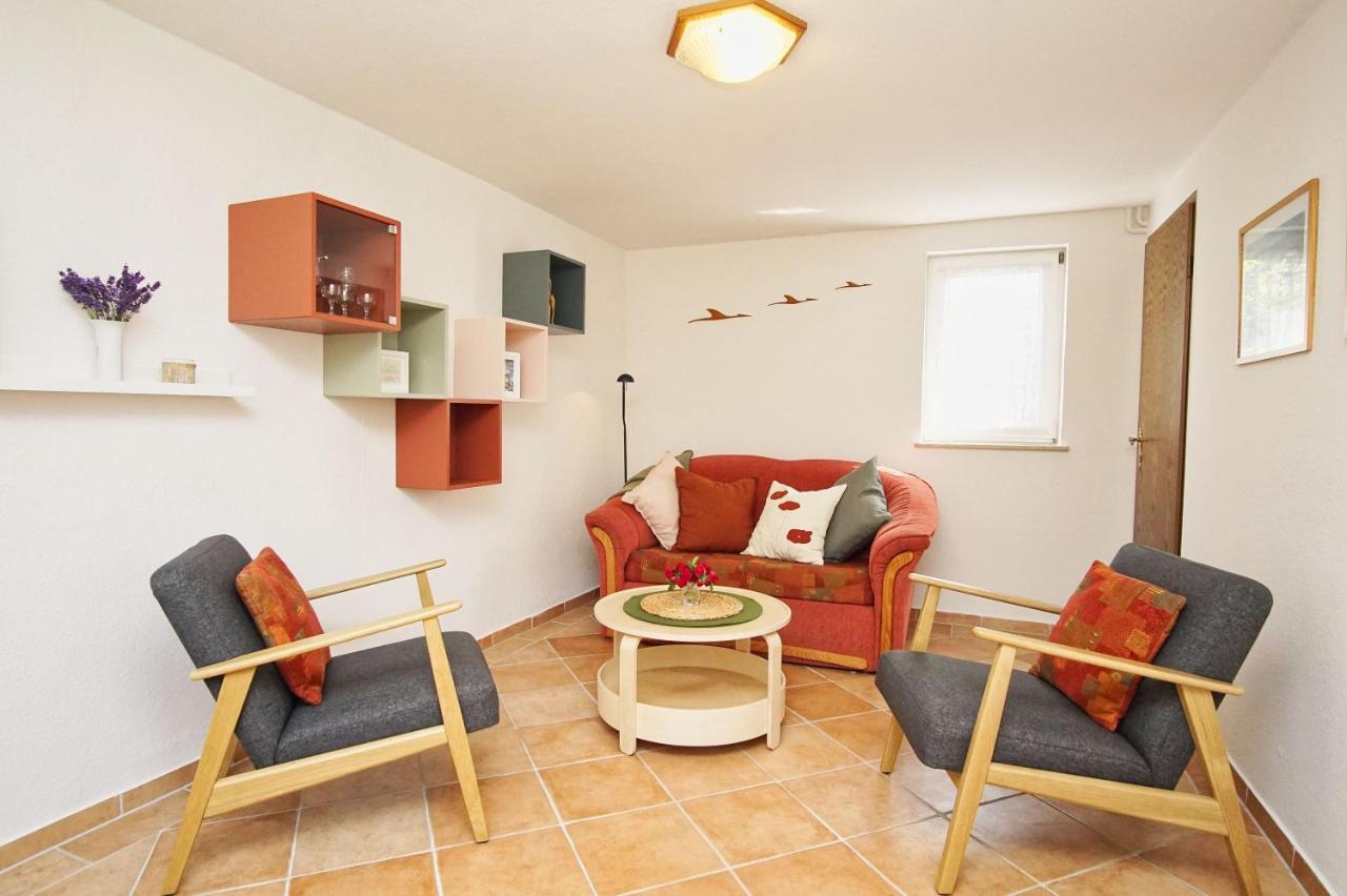 Zentral Aber Ruhig, Terrasse Mit Viel Gruen - Strandnahes Ferienhaus Luki Goehren  Exteriör bild